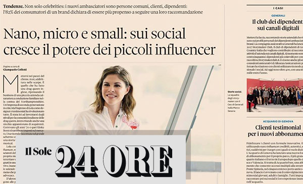 Nano, micro e small: sui social cresce il potere dei piccoli influencer