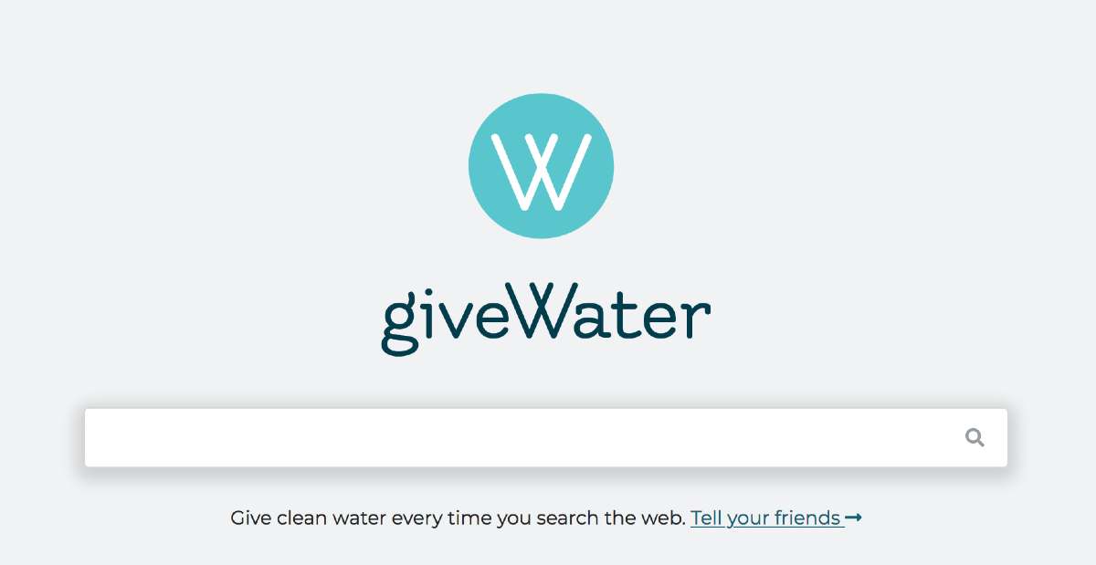 alternative google givewater