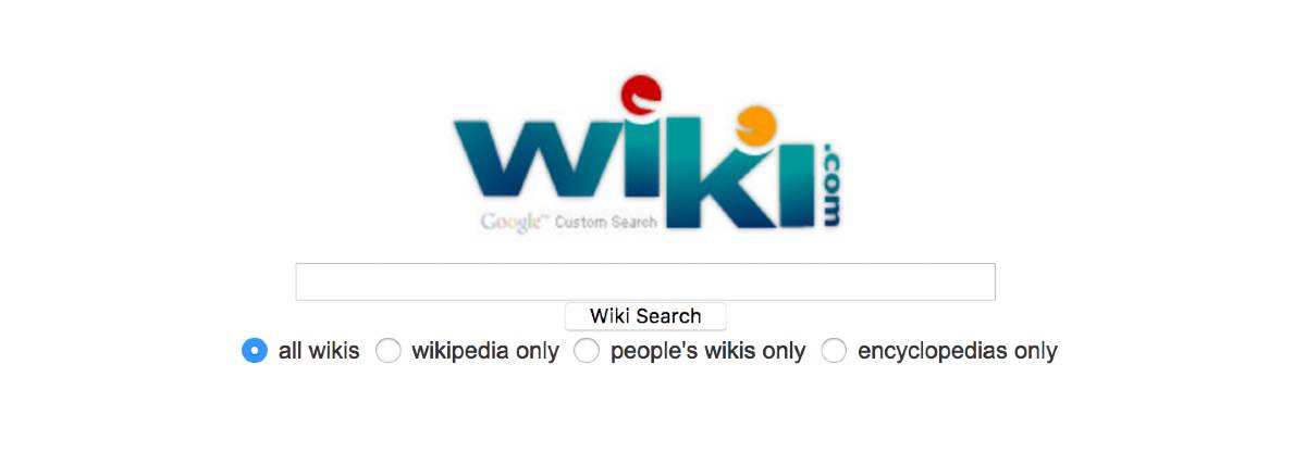 alternative google wiki