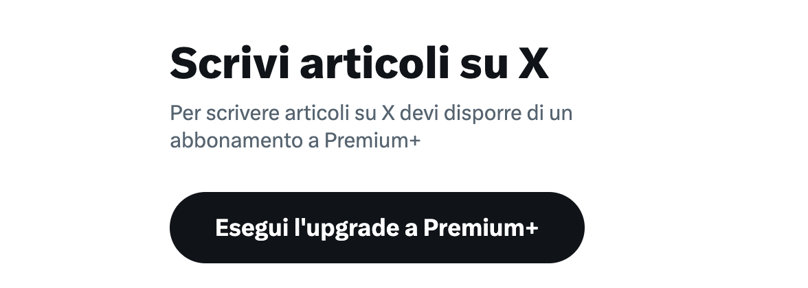 Articles la nuova piattaforma di blogging di X